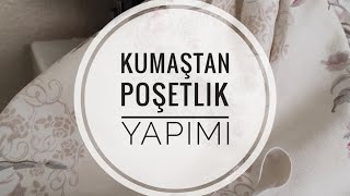 10 Dakikada Kumaş Poşetlik Dikimi ☑️ ✂️🧵DIY / SEWİNG / DİKİŞ PROJELERİ