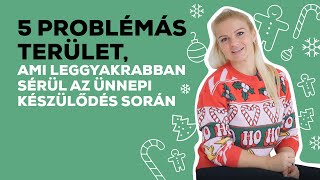 5 problémás terület, ami leggyakrabban SÉRÜL az ÜNNEPI készülődés során 😬 | BioTechUSA