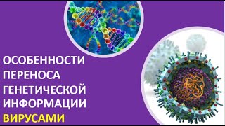 27. Особенности переноса генетической информации вирусами