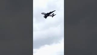 #qatar #massive #airplane #landing #heathrow #airport #clips #shorts