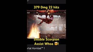 Best Baraka Combos Double Scorpion Baraka combo Mortal Kombat 1 #mk1 #shorts #short #mortalkombat