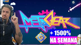 TOKEN GEAR PODE CHEGAR EM $0,25? CRIPTOMOEDA METAGEAR