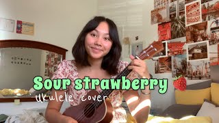 Sour Strawberry ukulele cover- Caroline Manning