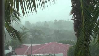 Huge Rains cyclone Earl (2010) St-Bart