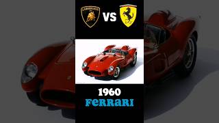 1960 Lamborghini vs 1960 Ferrari