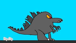 Legendary godzilla test animation