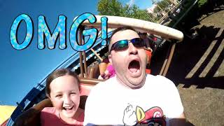 florida vlogs...Dad screams like a girl..🤣😂😂 magic kingdom