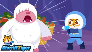 Yeti Crisis EP03 | English Version | Safety Animation | Sheriff Tiger | Kids Cartoon