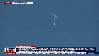 Chinese Spy Balloon Shot Down