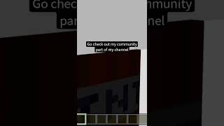 Go check out my community part of my YouTube channel #foryou #frp #viral #minecraft #foryoupage