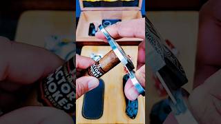 The Art of Cutting, Roasting, and Lighting a Cigar | FACTORY SMOKES Sweets Cigar by Drew Estate