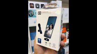 K9 Wireless Mic For Iphone and android Type C option .Price 3000Rs .🙂 ✨What's app 03014440937.