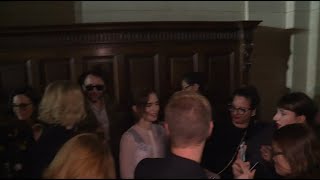 Givenchy - Women's ready to wear show Spring/Summer 2018 in Paris (with interviews).