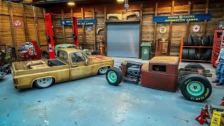 Sacle Shop Hangout, Toolbox Battery Box, RatRod Wheels, Hauler Emblems & More