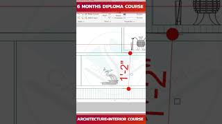 (Part 34)-(Live Class Interior Students-Typical Details T.v Unit Section With Material-Join Live Cls