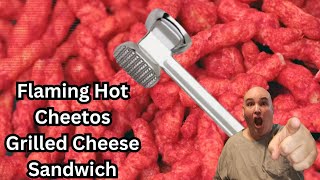 Flaming Hot Cheetos Grilled Cheese Sandwich - Ovenete electric sandwich maker Toastie Sandwich Grill