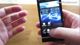 Sony Xperia P Hands on review (Greek) | madfortech.com