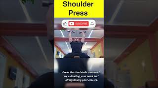 Sculpting Strong Shoulders: The Dumbbell Shoulder Press | Osnap Active Lifestyle