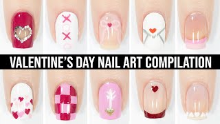 Cute Nail Art 2024 💘 Easy Valentine's Day Nail Art Design Compilation