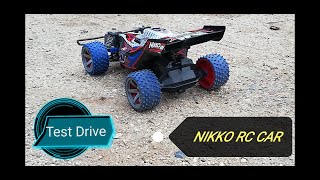 NIKKO RC CAR test drive