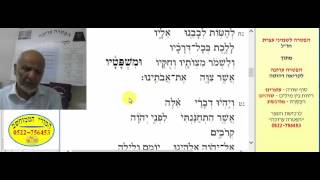 הפטרה לשמיני עצרת - חו"ל - מתוך "הפטרה ערוכה"