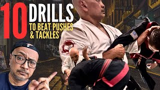 10 Drills To Beat PUSHES or TACKLES