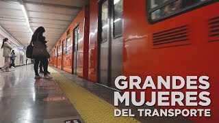 Orgullosa de ser conductora del Metro de la Ciudad de México