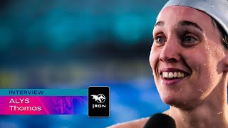 Alys Thomas race and interview 200m Butterfly | ISL SEASON 3