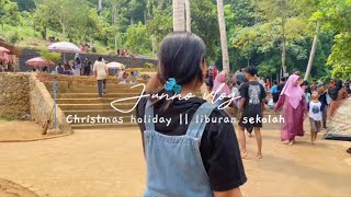 [ JUNNO VLOG ] CHRISTMAS HOLIDAY 🎄✨ || LIBURAN SEKOLAH