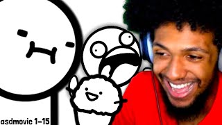 Watching EVERY asdfmovie 1-15 (Complete Collection)