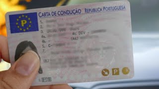 HABILITAÇÃO.(CARTA DE CONDUÇÃO) PORTUGAL...