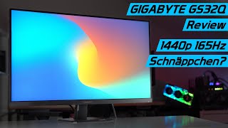 Der perfekte Gaming Monitor? 1440p 165Hz mit IPS Panel! GIGABYTE GS32Q Test/Review