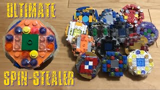 ULTIMATE HAND SPINNING Lego Fafnir VS ALL Lego Beyblades! | Legobeyz Battles