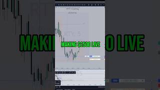 Making $2500 live💻 #trading #trade #cryptotrade #forex #tradingtime