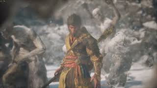 Black Myth Wukong - Gameplay en PC 17 - Capitulo 3 - Nieve blanca, frio gelido - Jefe Macaco