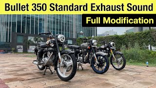 Bullet 350 Standard Loudest sound 2023 price Mileage Detailed Review🚀 #bullet350 #royalenfield