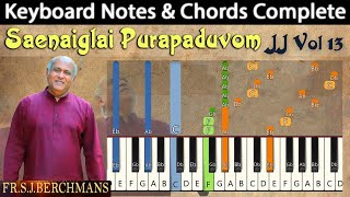 Senaigalai Ezhumbiduvom Keyboard Notes & Chords | சேனைகளாய் எழும்பிடுவோம் | Berchmans | JJ Vol 13