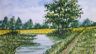 Watercolor painting for beginners