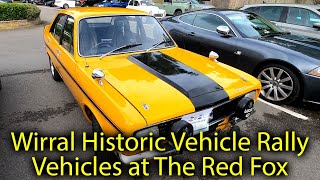 A Glimpse into Automotive History: Wirral Historic Vehicle Rally, Red Fox Car Park