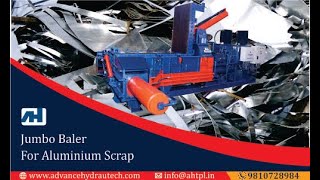 Hydraulic Baler Machine (13x13) for Aluminium/MS/CRC/Turning/Iron Scrap Baling – High Density Baler