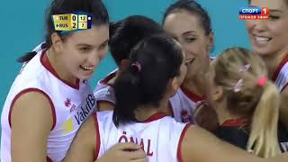 Volleyball Womens WCH 2014 Turkey vs Russia set3