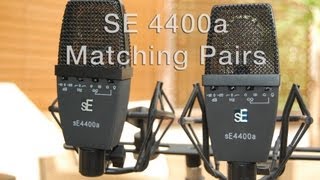 SE 4400a Matching Pair - Microphones.