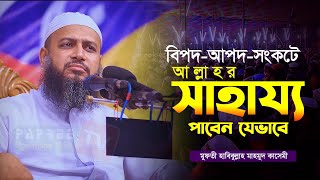 বিপদ-আপদ-সংকটে আল্লাহর সাহায্য পাবেন যেভাবে || Mufti Habibullah Mahmud Kasemi New Waz 2024