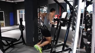 Workout power: PURE DIPS +50 kg maximum reps! Natural bodybuilding.