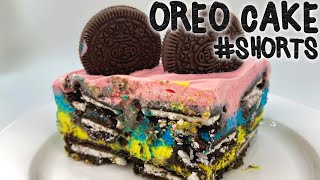 Easiest Oreo cake. #Shorts