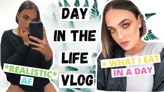 Day In The Life Vlog 📹 What I Eat In A Day 🥗Moving Houses?! 👨‍👩‍👧BTS Of Filming 💻