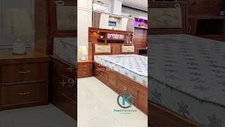 Bed Design |Box Bed Design |Bed with light |#furniture #mordernfurniture #home #ytshorts #homedecor