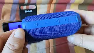 Hadisala Haut Parleur sans Fil Bluetooth Portable d'extérieur Étanche, Jolie, étanche et bon son