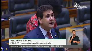 Deputado André Amaral empenha mais de R$ 18 milhões para obras em Patos