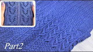 🌟Amazing and Cosy Vest with just two Knitting Patterns! Part 2! Ep.83!